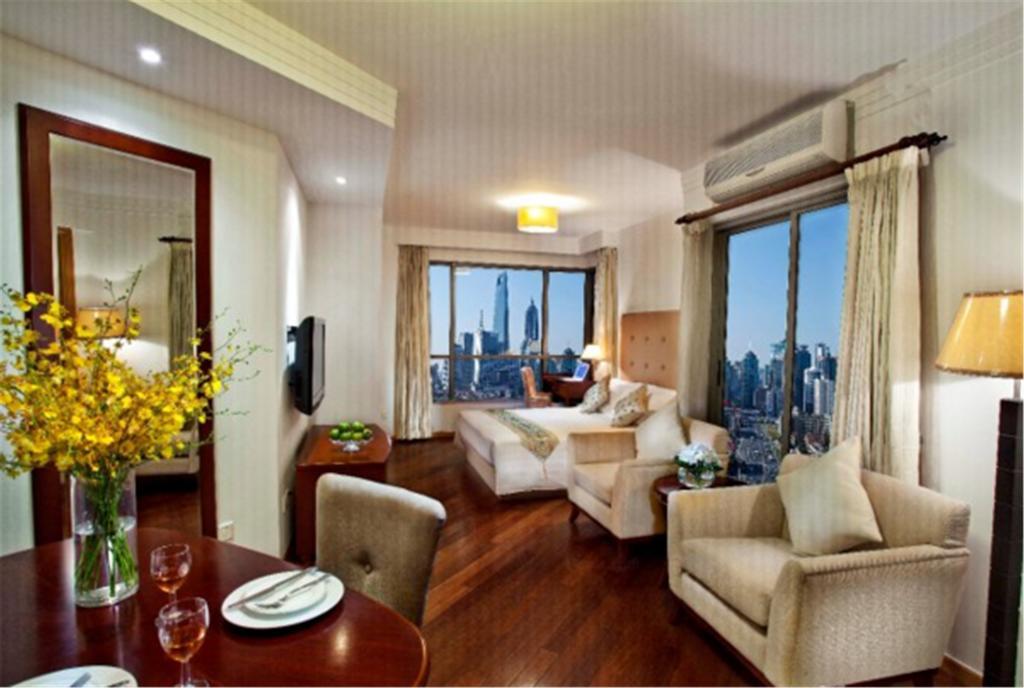 Acme Riverside Serviced Apartment Shanghai Exteriör bild