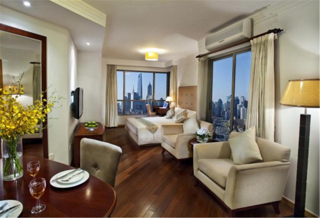 Acme Riverside Serviced Apartment Shanghai Exteriör bild
