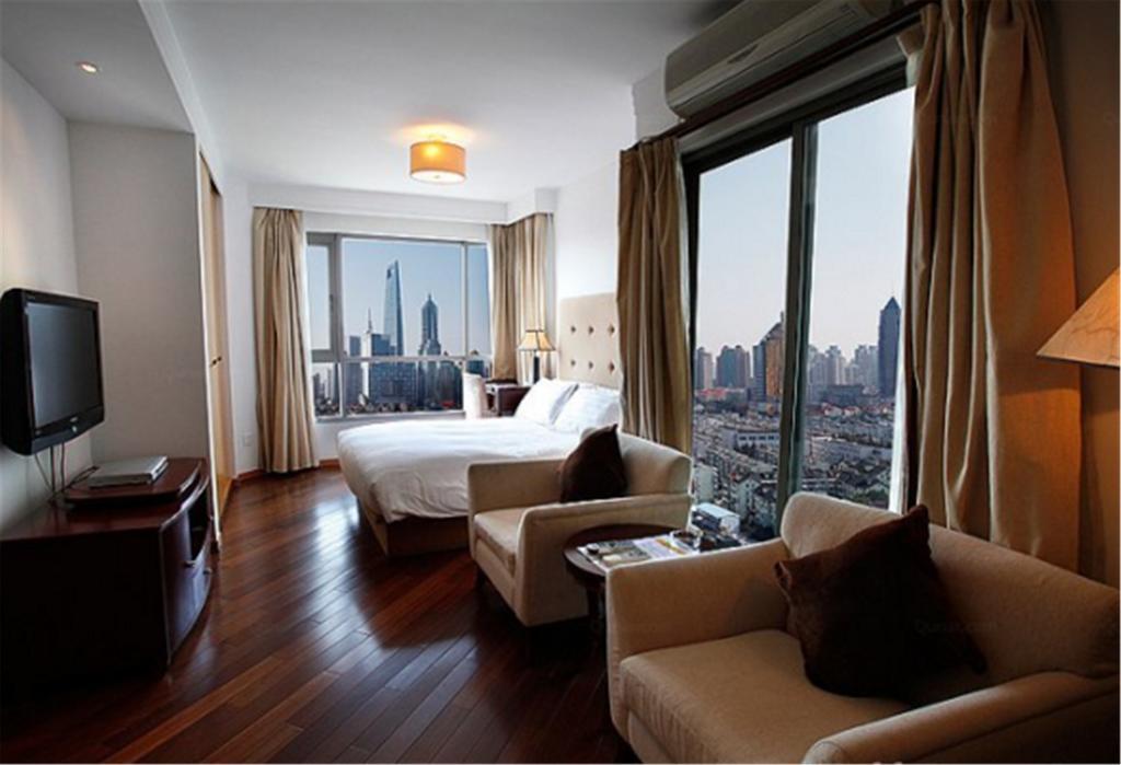 Acme Riverside Serviced Apartment Shanghai Exteriör bild