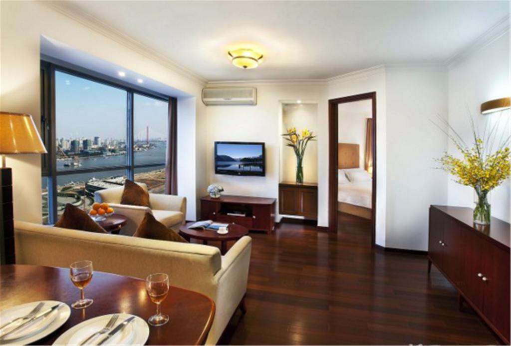 Acme Riverside Serviced Apartment Shanghai Exteriör bild